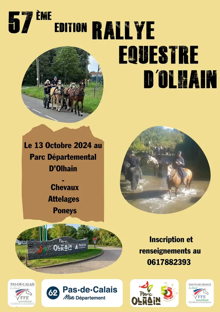 57e rallye equestre olhain 13 octobre 2024